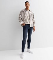 New Look Indigo Tapered Slim Fit Jeans